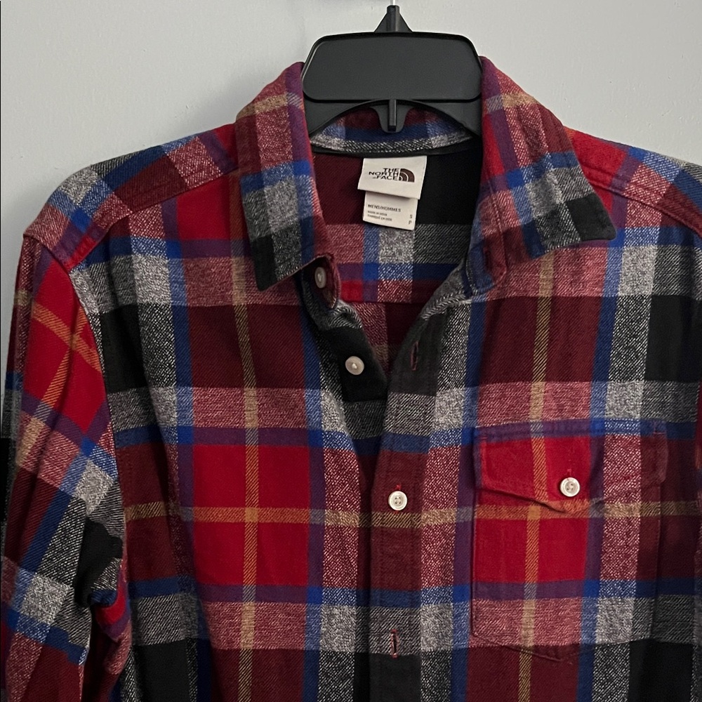 NWOT, The North Face Men's Multicolor Plaid Shirt